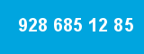 928 685 12 85